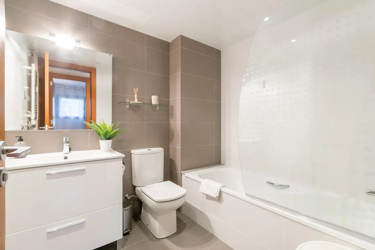 Sant Sebastia Moderno Apartamento A 100 Metros De La Playa Sitges Daire
